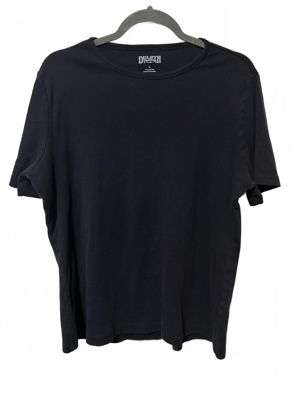 Duluth tee shirt large black